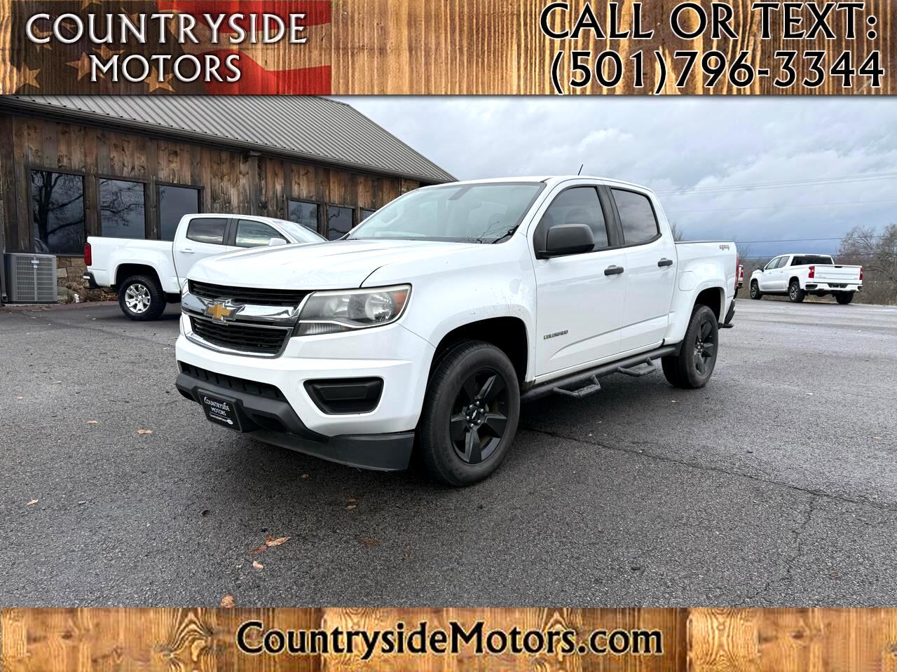 2019 Chevrolet Colorado Work Truck Crew Cab 4WD Short Box