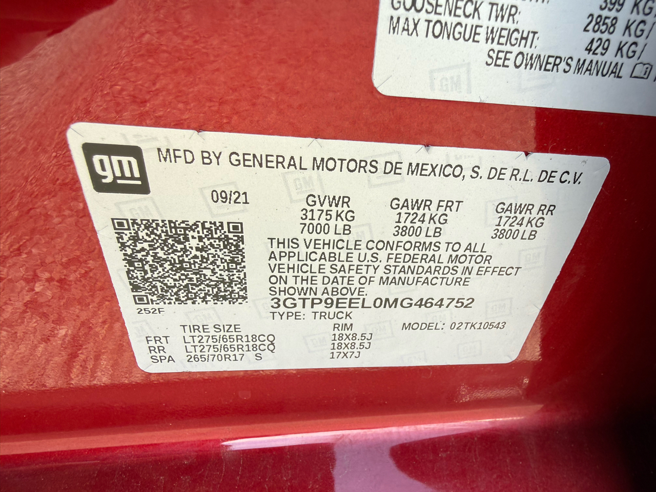 GMC Sierra 1500 AT4 Crew Cab 4WD 2021