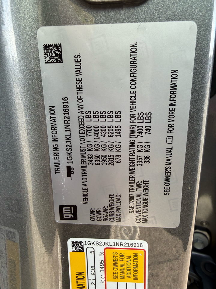 GMC Yukon XL Denali 4WD 2022