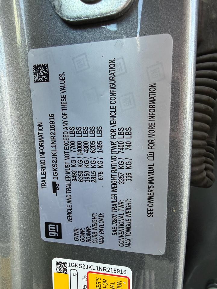 GMC Yukon XL Denali 4WD 2022