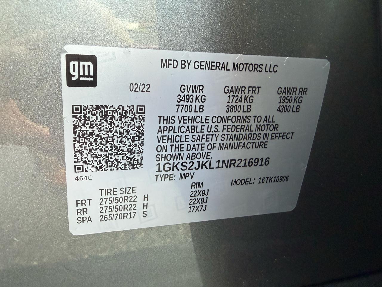 GMC Yukon XL Denali 4WD 2022