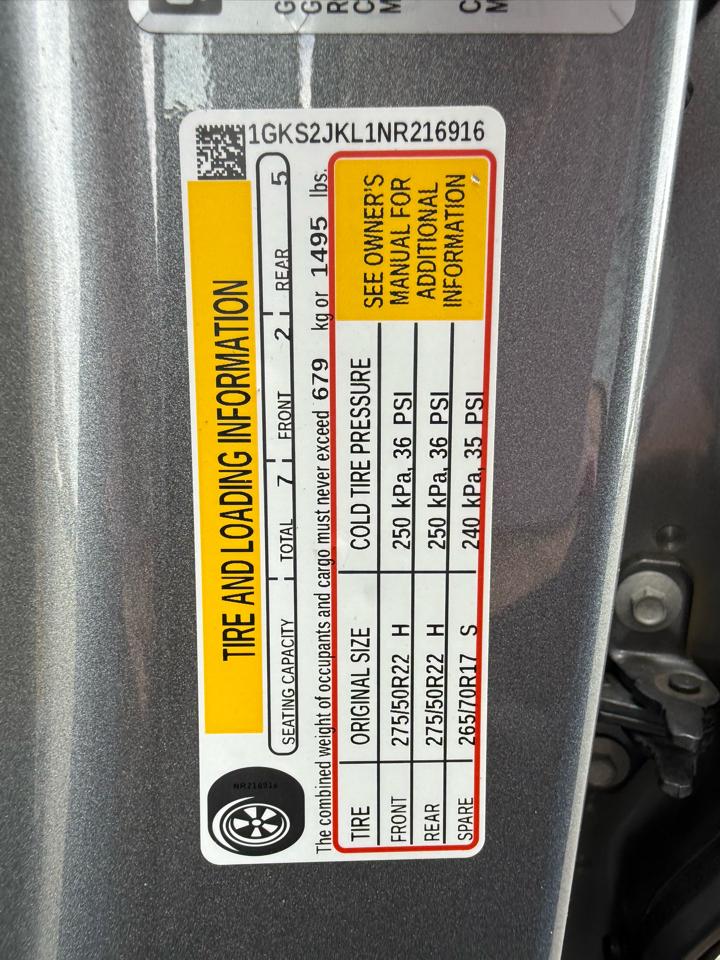 GMC Yukon XL Denali 4WD 2022