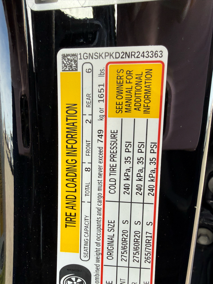 Chevrolet Tahoe Z71 2022