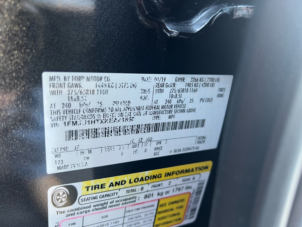 Ford Expedition XLT 2WD 2019