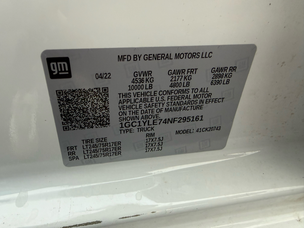 Chevrolet Silverado 2500HD Work Truck 4WD 2022