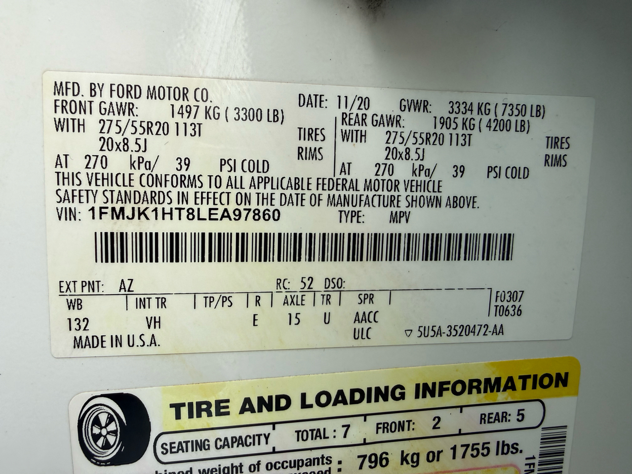 Ford Expedition Max  2020