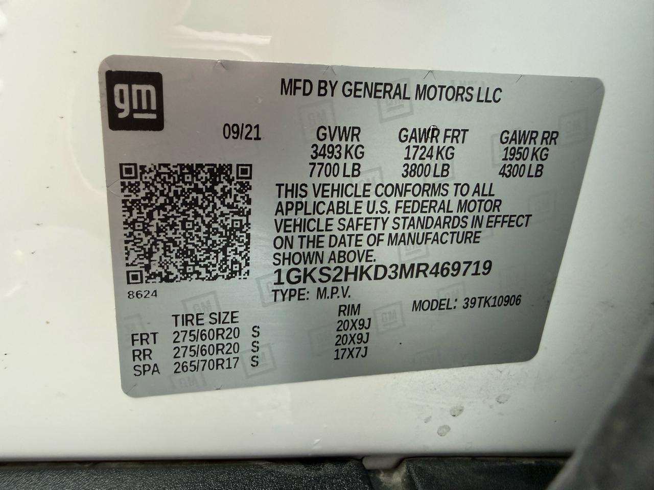 GMC Yukon XL AT4 2021