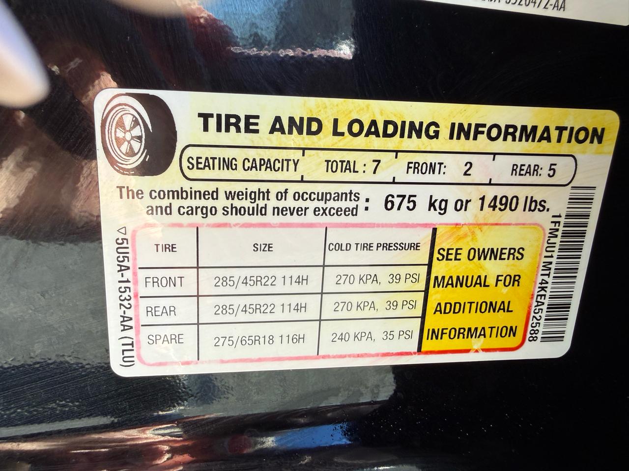 Ford Expedition Platinum 4WD 2019