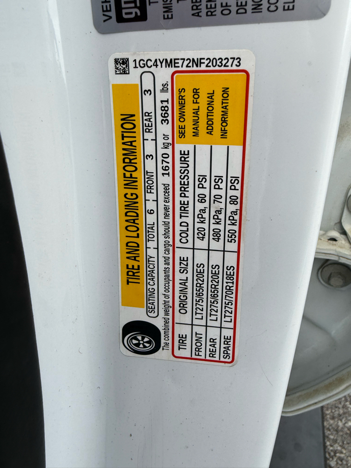 Chevrolet Silverado 2500HD Custom Crew Cab Long Box 4WD 2022