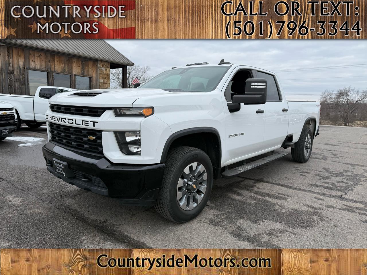 2022 Chevrolet Silverado 2500HD Custom Crew Cab Long Box 4WD