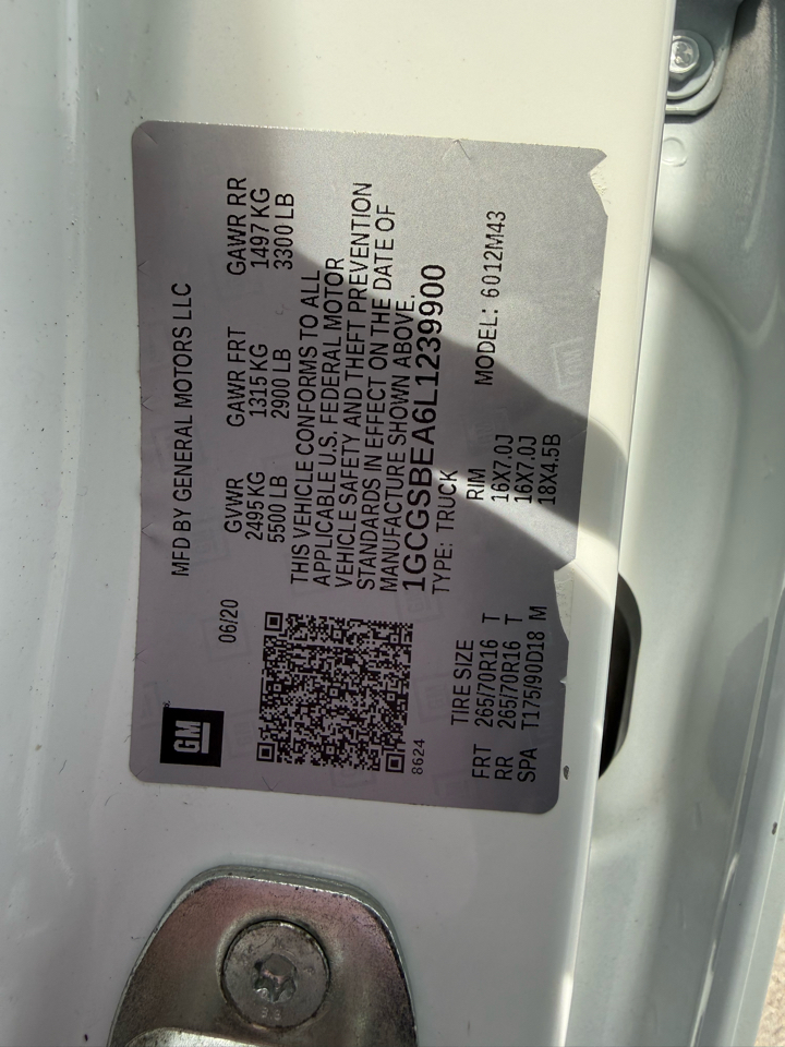 Chevrolet Colorado LT Crew Cab 2WD 2020