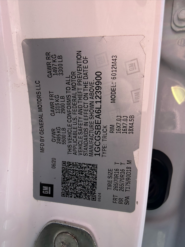 Chevrolet Colorado LT Crew Cab 2WD 2020