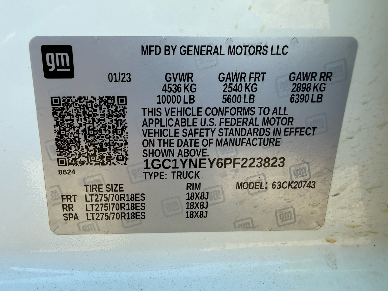 Chevrolet Silverado 2500HD LT Crew Cab 4WD 2023