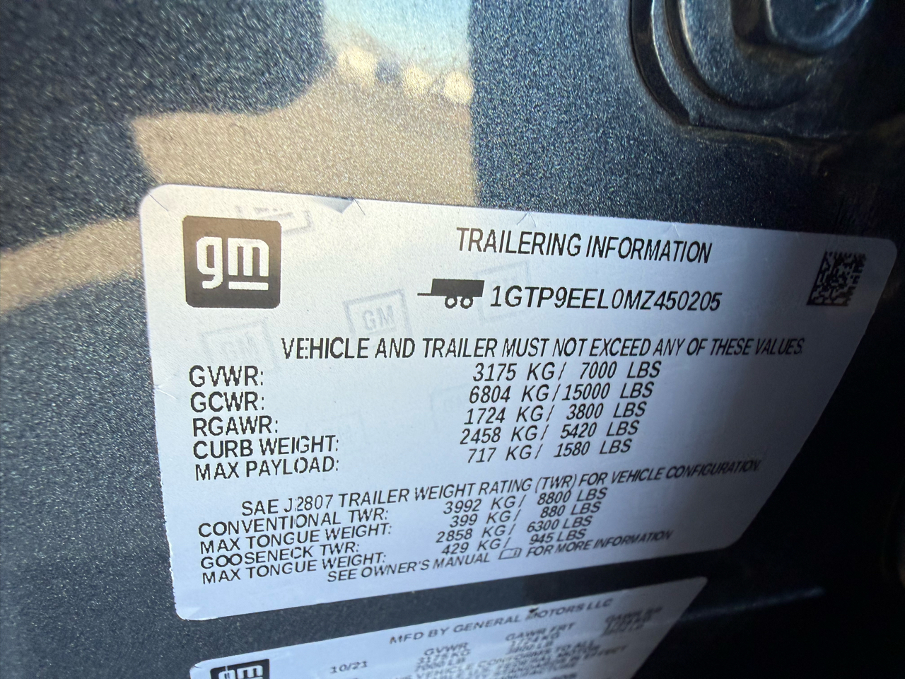 GMC Sierra 1500 AT4 Crew Cab 4WD 2021