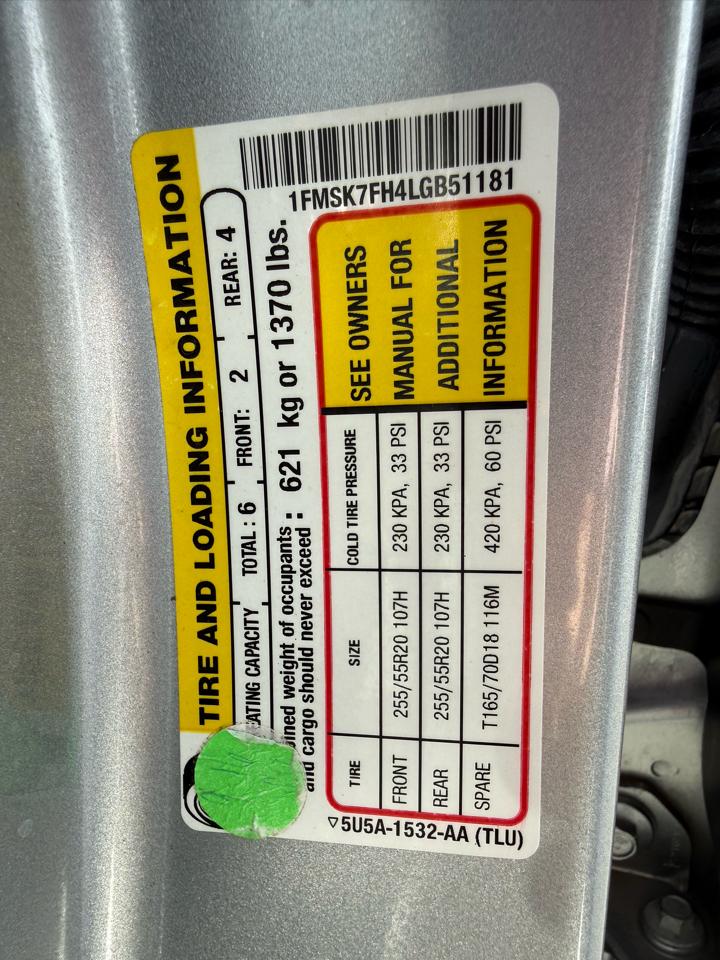 Ford Explorer Limited 2020