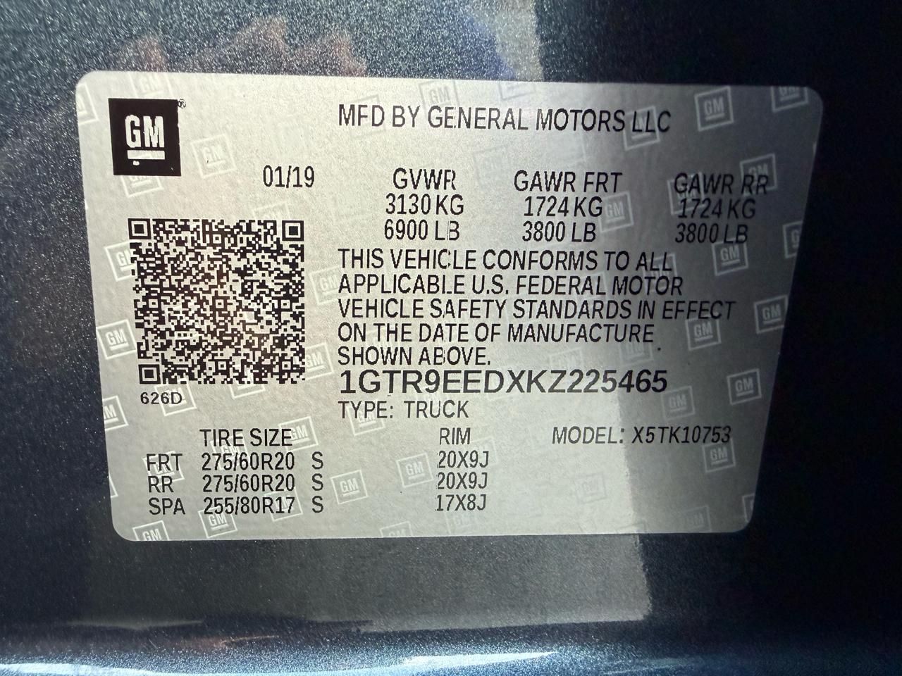 GMC Sierra 1500 AT4 Double Cab 4WD 2019