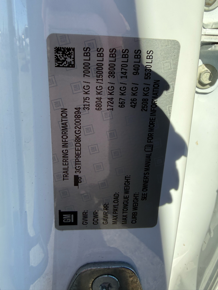 GMC Sierra 1500 AT4 Crew Cab 4WD 2019