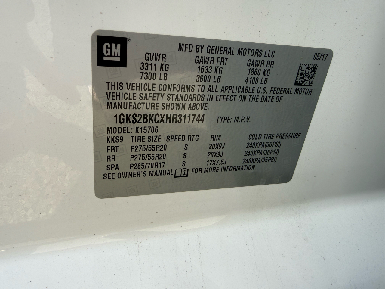 GMC Yukon SLT 4WD 2017