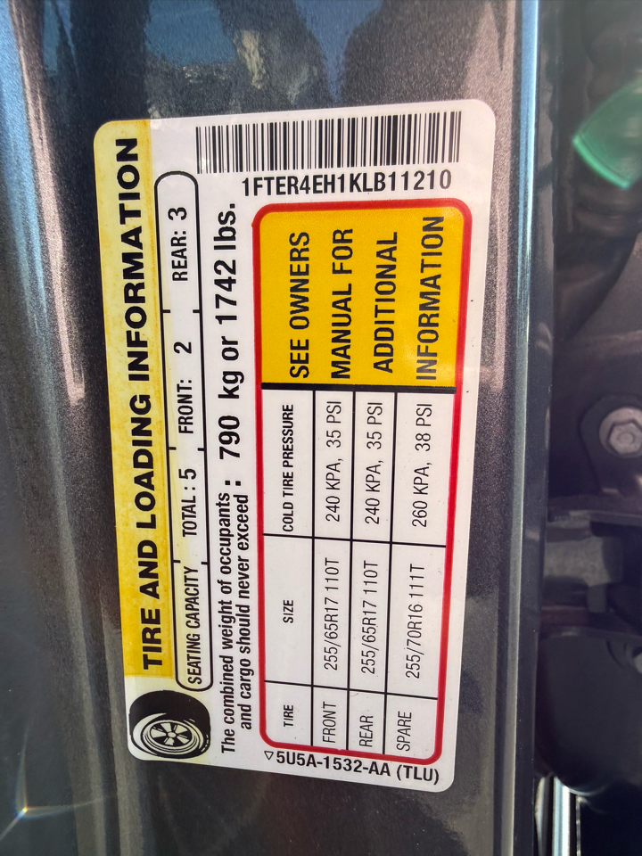 Ford Ranger XLT SuperCrew 2WD 2019