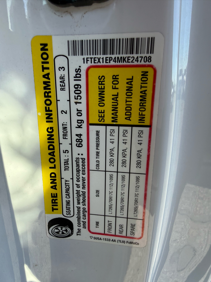 Ford F-150 XLT SuperCab 4WD 2021