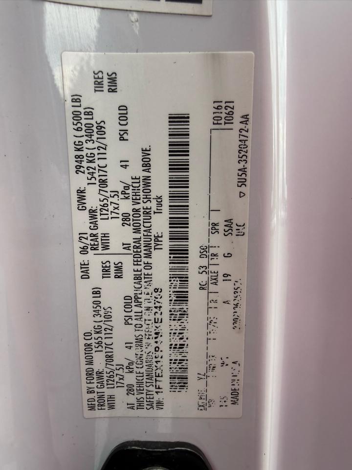 Ford F-150 XL SuperCab 4WD 2021