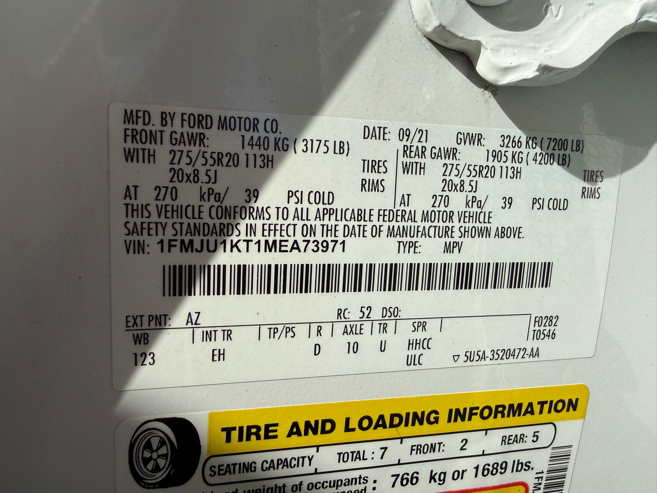 Ford Expedition Limited 2021