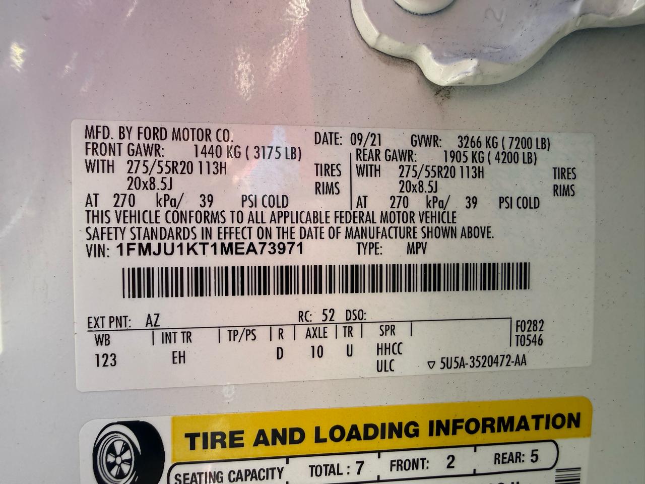 Ford Expedition Limited 2WD 2021