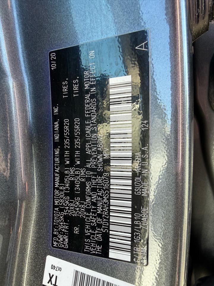 Toyota Highlander Limited 2021