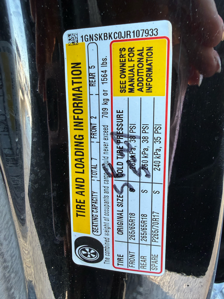 Chevrolet Tahoe  2018