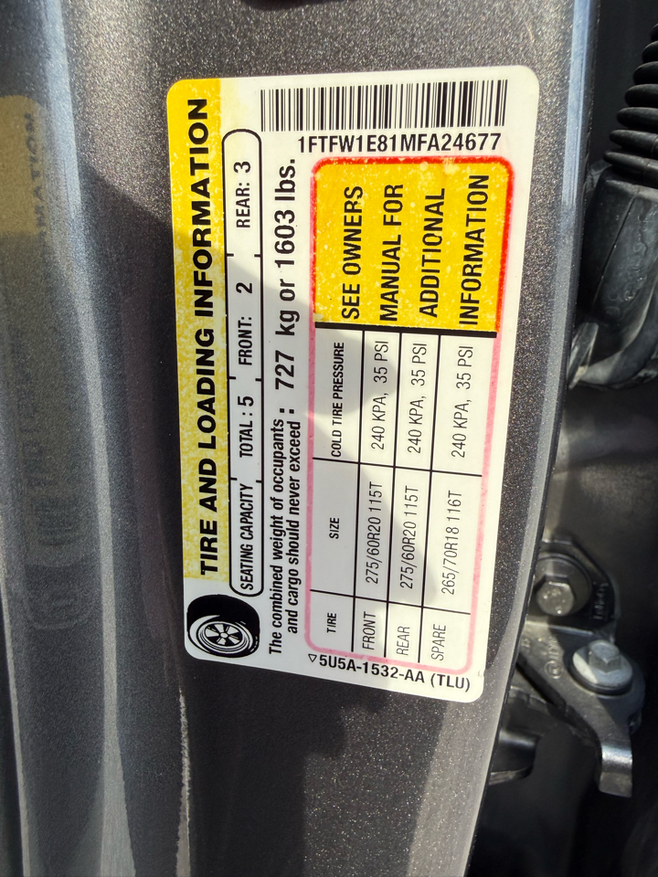 Ford F-150 Lariat SuperCrew 4WD 2021