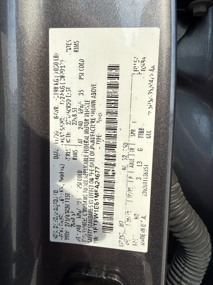 Ford F-150 Lariat SuperCrew 4WD 2021