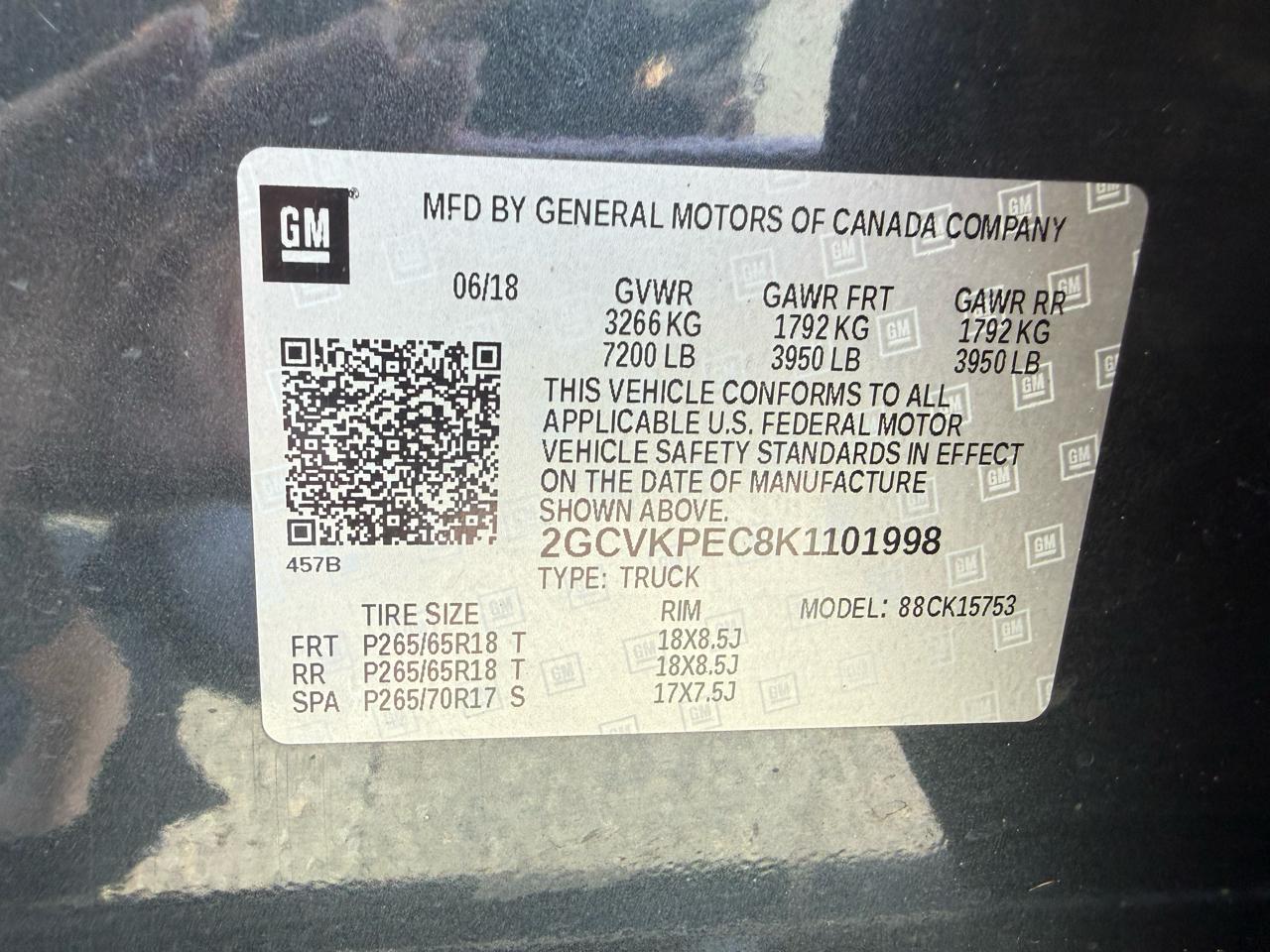 Chevrolet Silverado 1500  2019