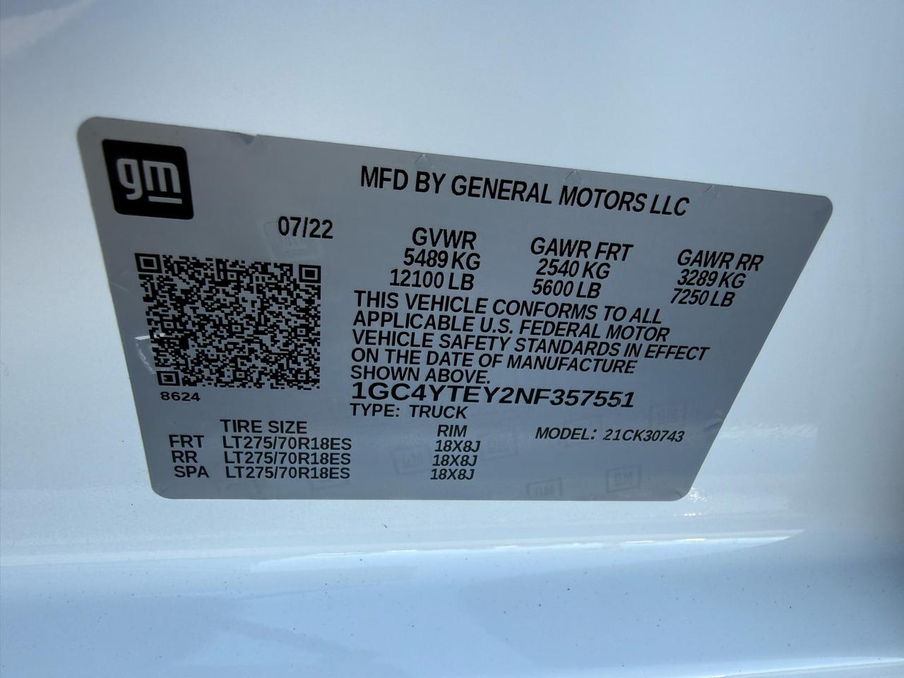 Chevrolet Silverado 3500HD LT Crew Cab 4WD 2022