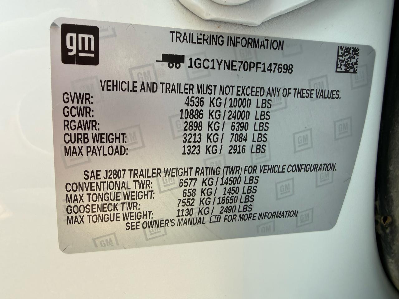 Chevrolet Silverado 2500HD LT Crew Cab 4WD 2023