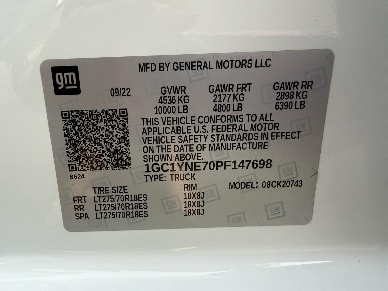 Chevrolet Silverado 2500HD LT Crew Cab 4WD 2023