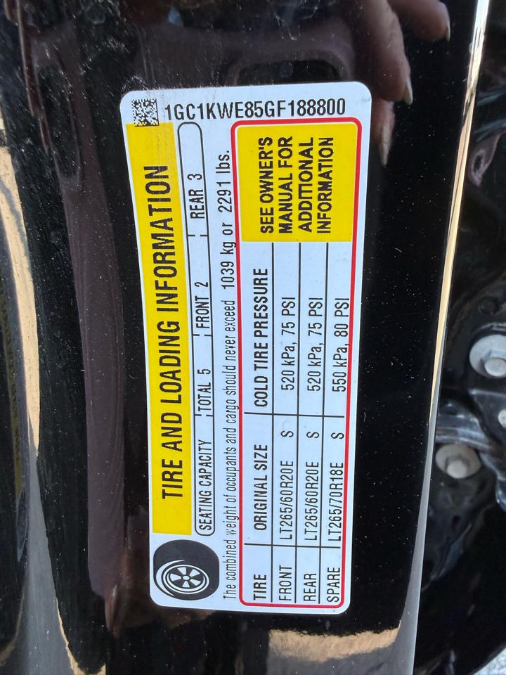 Chevrolet Silverado 2500HD LTZ Crew Cab 4WD 2016