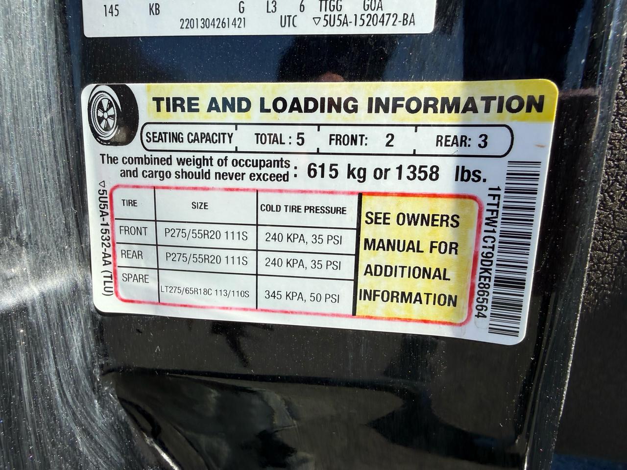 Ford F-150 King Ranch SuperCrew 2WD 2013