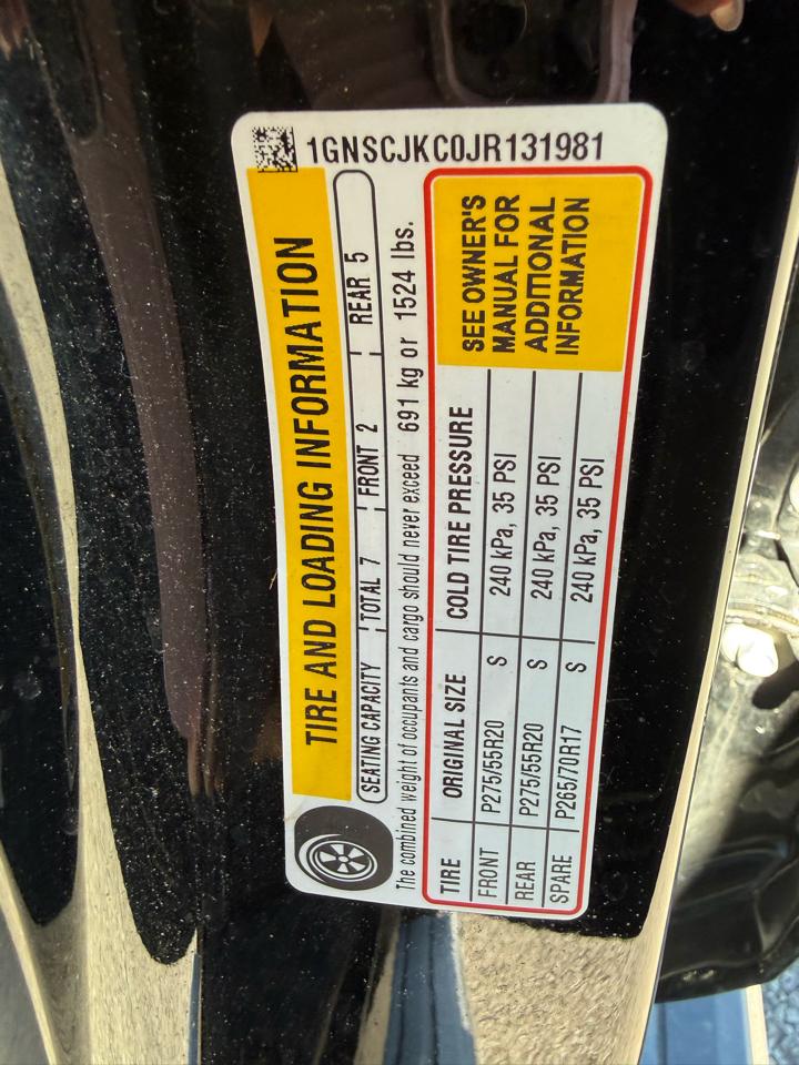 Chevrolet Suburban Premier 2WD 2018