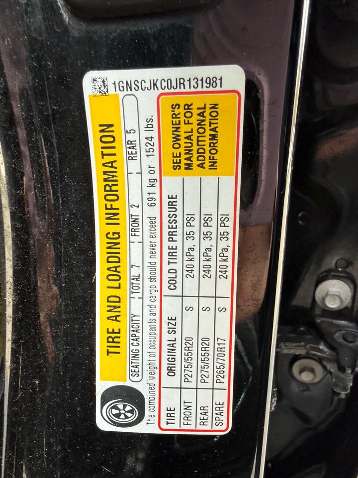 Chevrolet Suburban Premier 2WD 2018