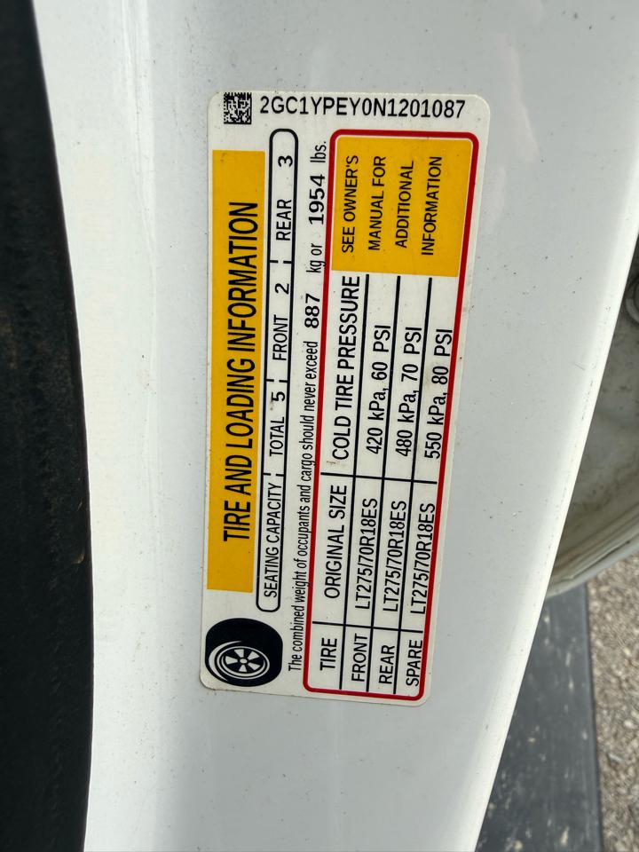 Chevrolet Silverado 2500HD LTZ Crew Cab 4WD 2022