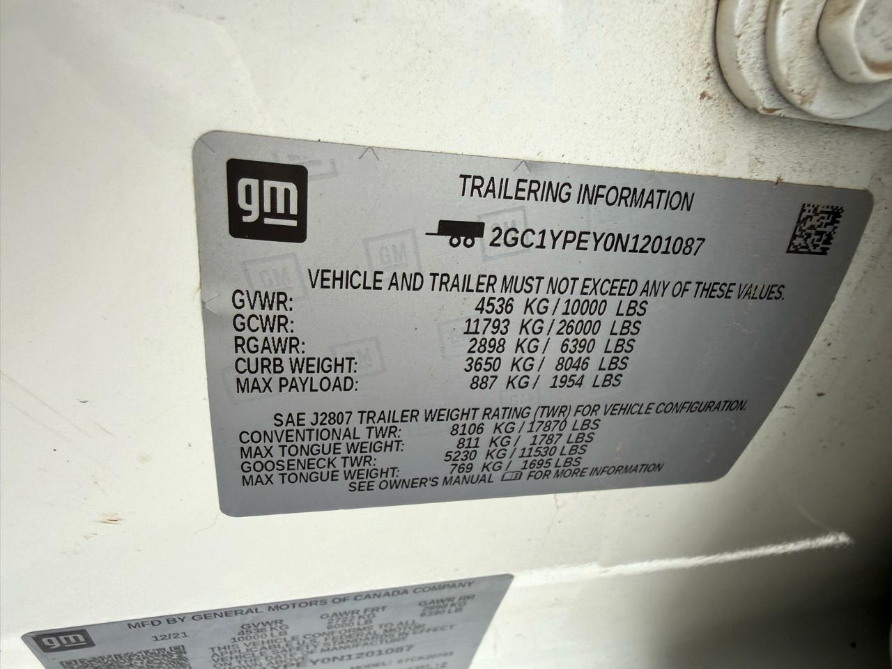 Chevrolet Silverado 2500HD LTZ Crew Cab 4WD 2022