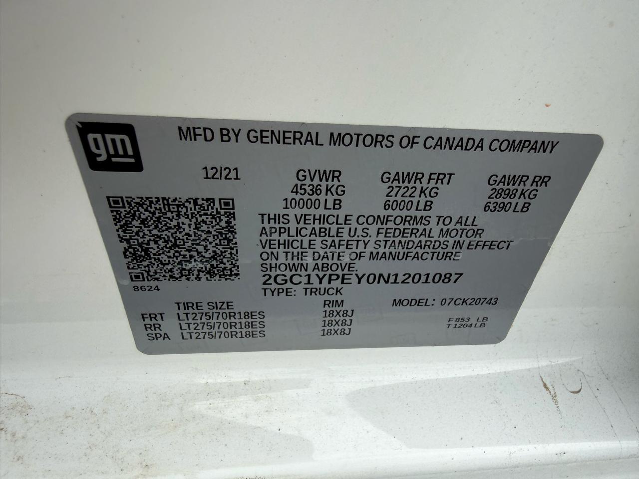 Chevrolet Silverado 2500HD LTZ Crew Cab 4WD 2022