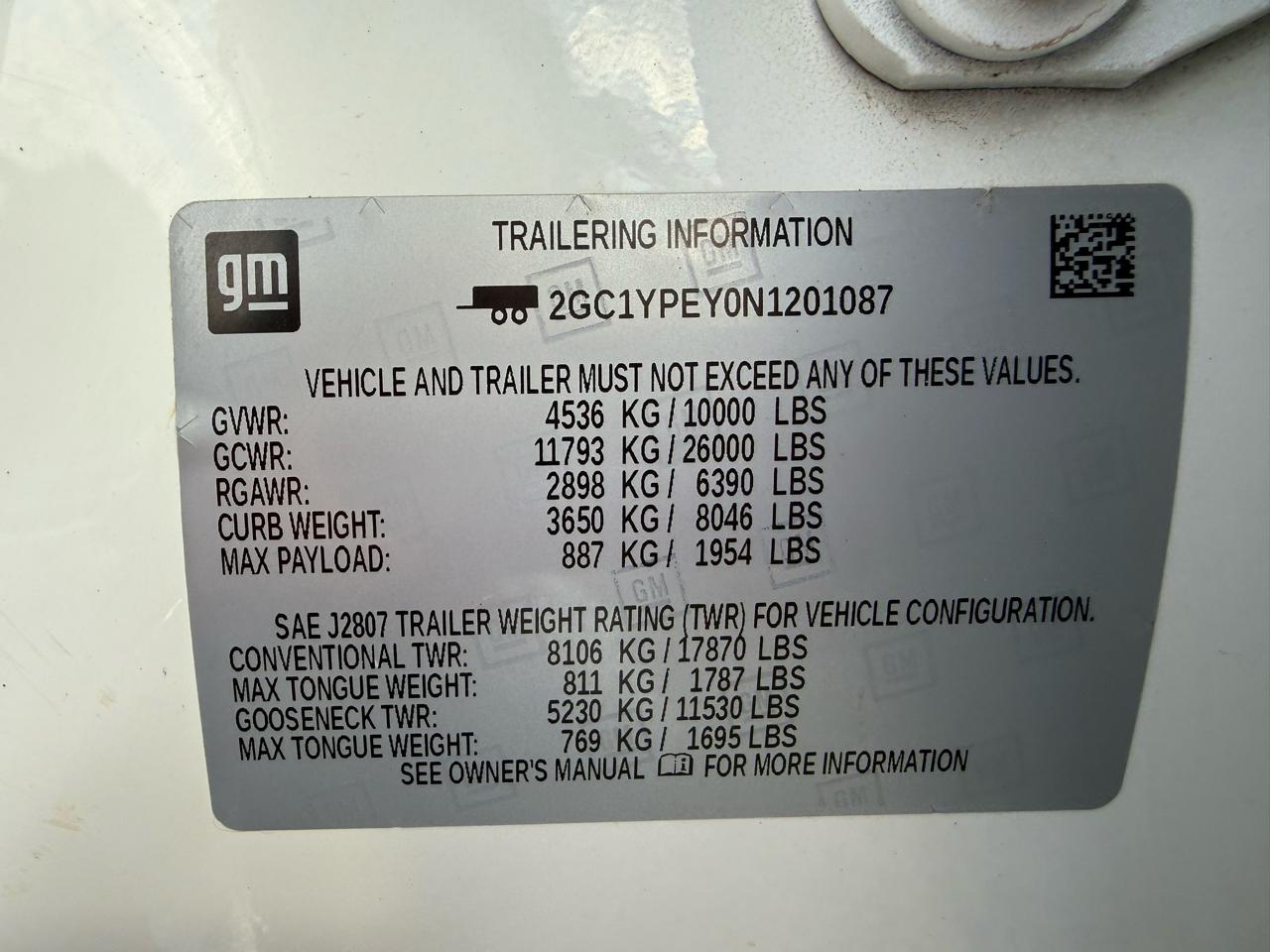 Chevrolet Silverado 2500HD LTZ Crew Cab 4WD 2022