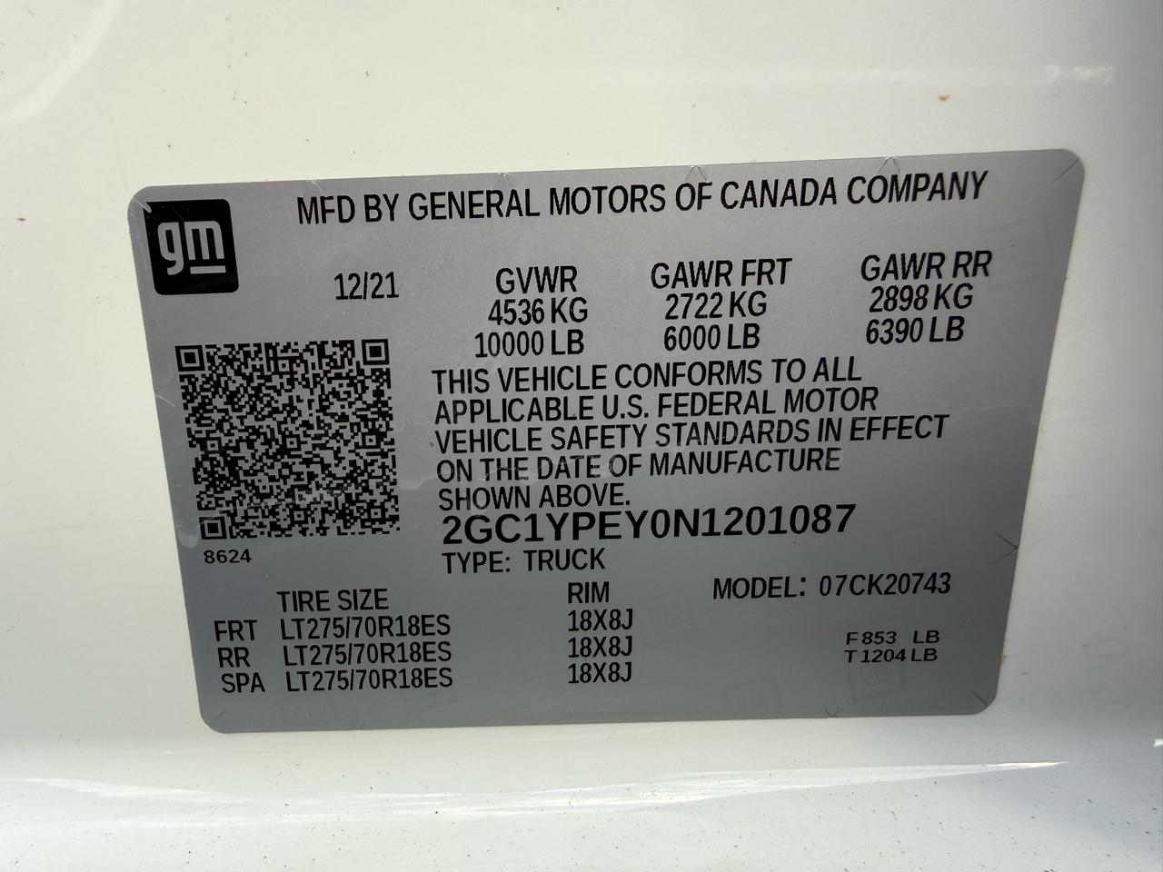 Chevrolet Silverado 2500HD LTZ Crew Cab 4WD 2022