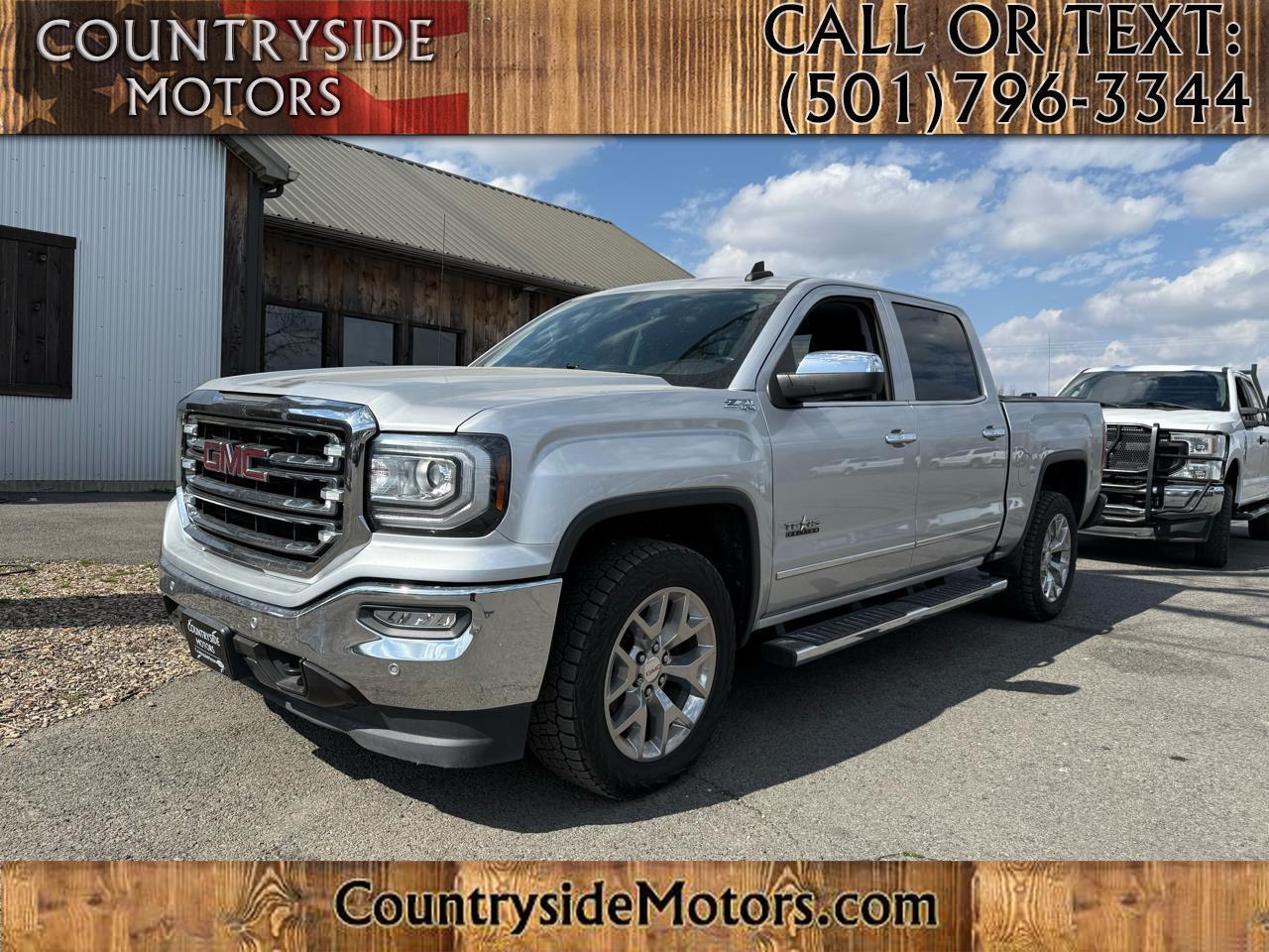 2018 GMC Sierra 1500 SLT Crew Cab Short Box 4WD