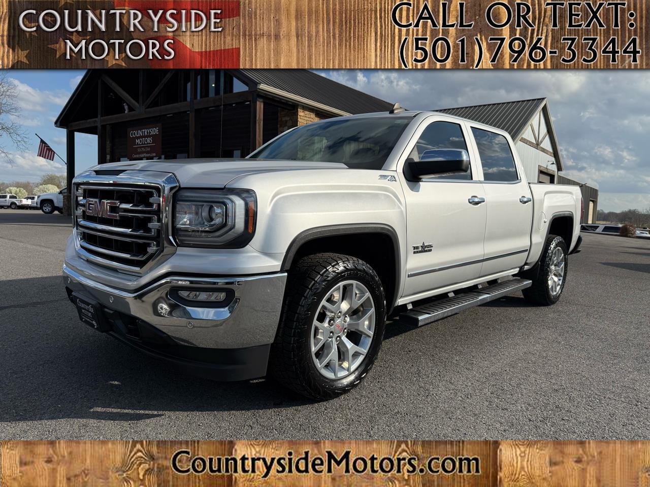 2018 GMC Sierra 1500 SLT Crew Cab 4WD