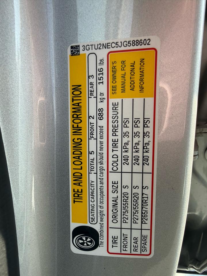 GMC Sierra 1500 SLT Crew Cab 4WD 2018