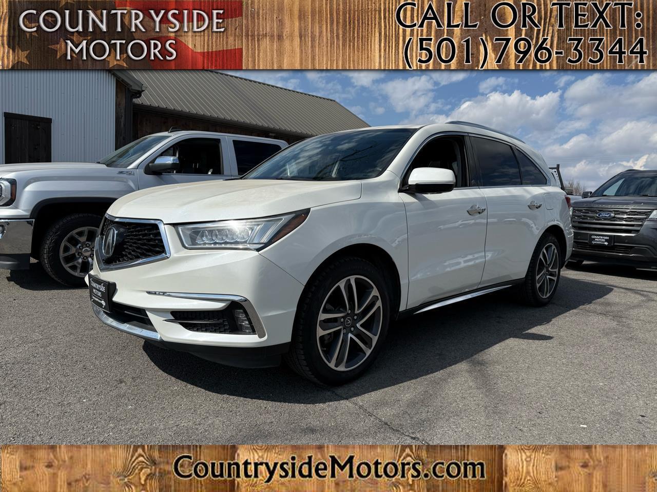 2017 Acura MDX 9-Spd AT Advance Package