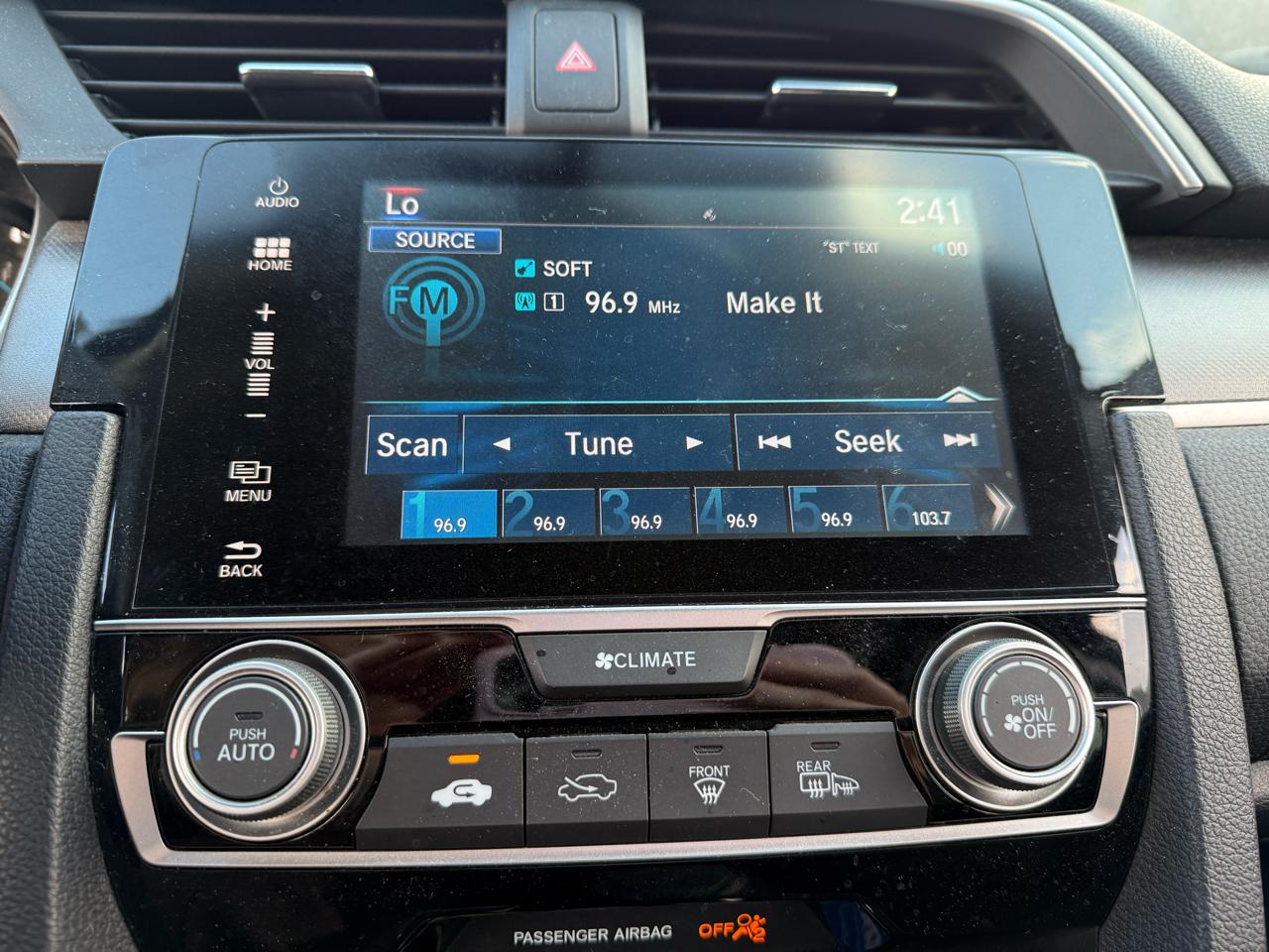 Honda Civic EX Sedan CVT 2016