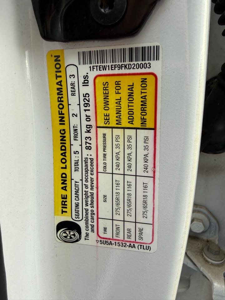 Ford F-150 Lariat SuperCrew 4WD 2015